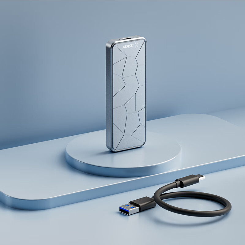 Портативный твердотельный накопитель Xiaopan (XDISK) M Series 512 ГБ, USB 3.2, Type-C, противоударный