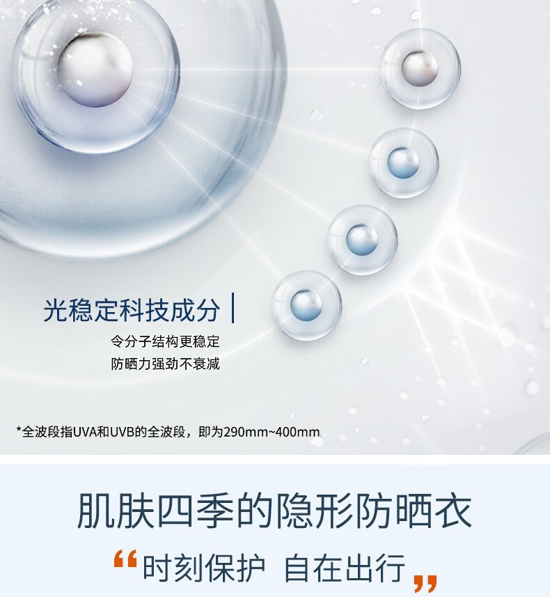 Binee高倍美白防晒喷雾防水汗学生户外军训隔离喷雾全身可用150ml