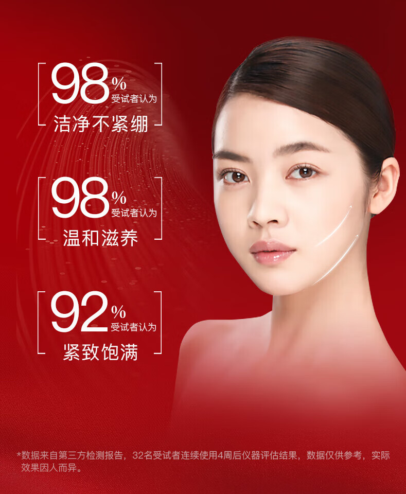 伊思（it‘s skin）红参洗面奶2支装150ml*2 深层清洁温和呵护护肤品内含附件