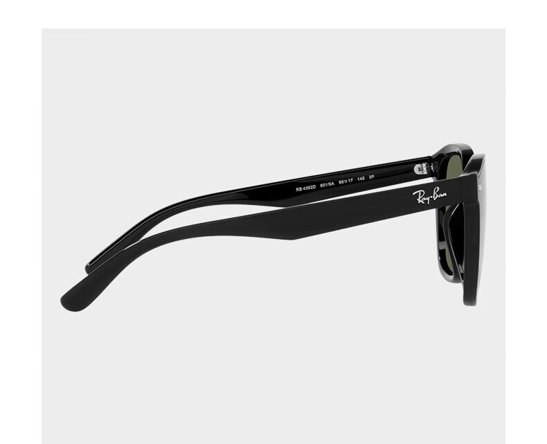 Солнцезащитные очки Ray-Ban RB4392D 601/9A, квадратная большая оправа, унисекс, с поляризованными линзами