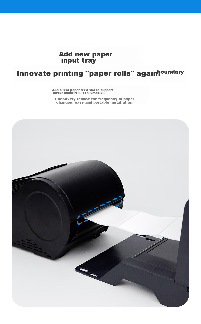 Термопринтер этикеток Gprinter GP-3120TUD, для печати наклеек, чеков, штрих-кодов, одежды, продуктов, 80 мм
