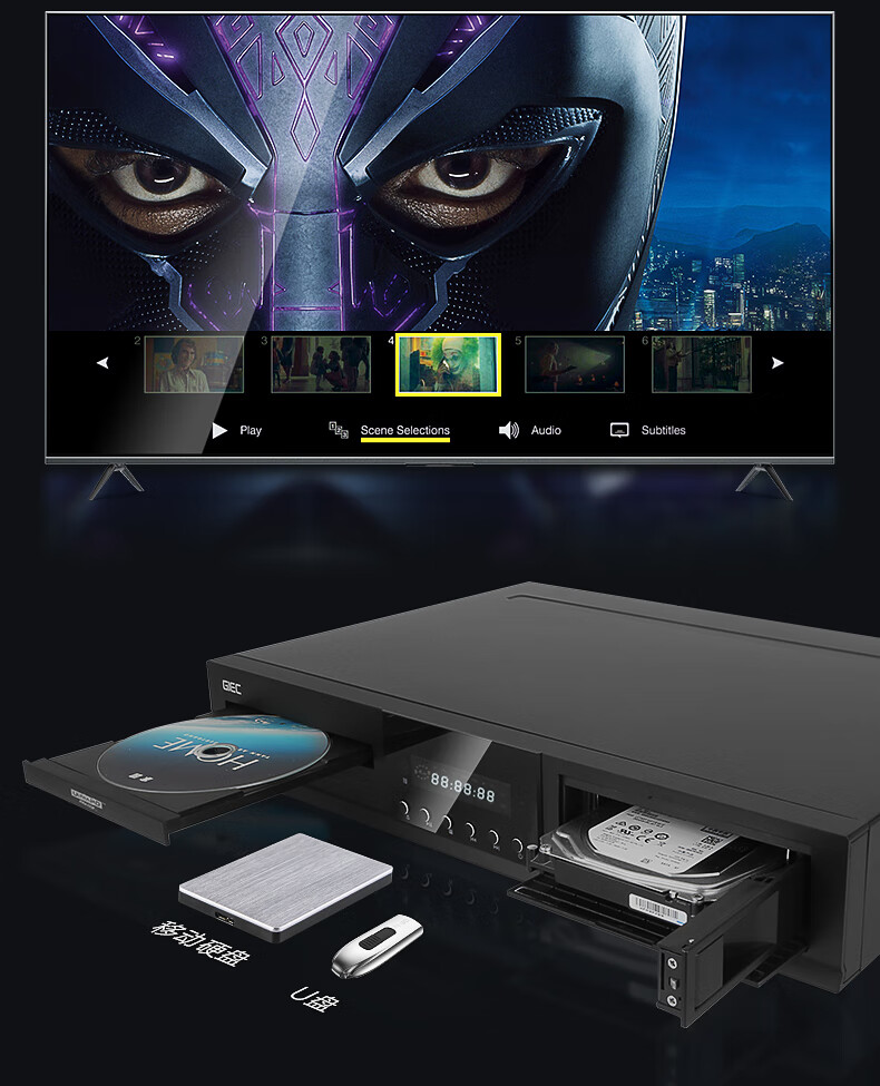 Blu-ray плеер 4K UHD