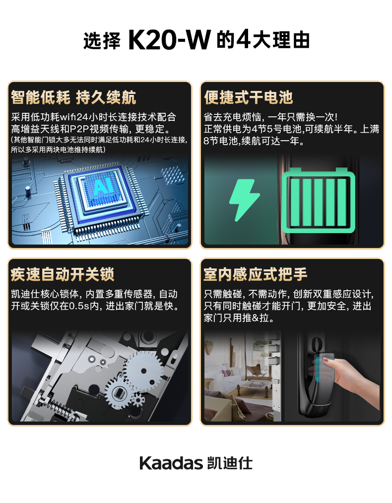 凯迪仕智能锁哪款比较好?用后说说体验真相?