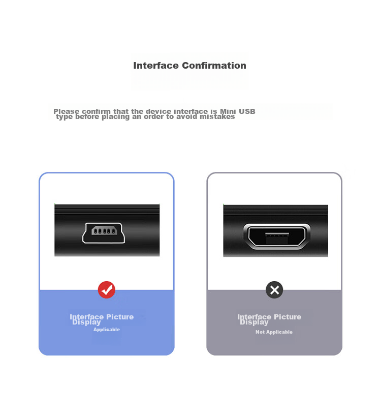 Кабель UGREEN USB 2.0 на Mini USB