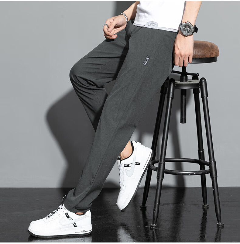 Джинсы Jeanswest мужские, повседневные брюки, осень 2024, прямые, черные, размер 5XL