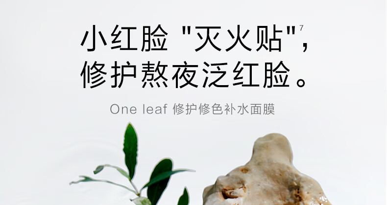 一叶子黄金面膜10片+B5面膜10片 修护修色褪红淡纹救急面膜