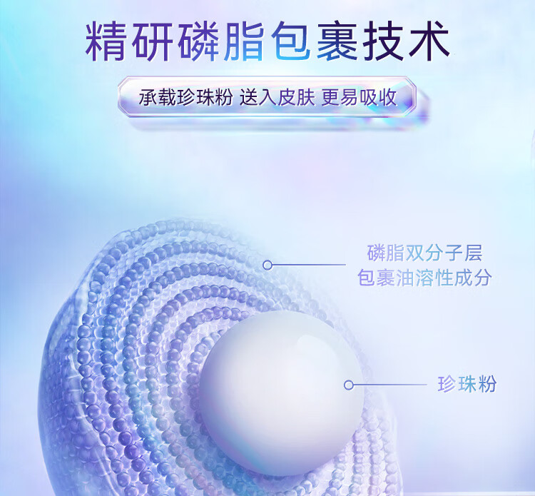 京润珍珠（gNPearl）珍珠粉 光感白珍珠粉精华组合（ 1.5g+5g）
