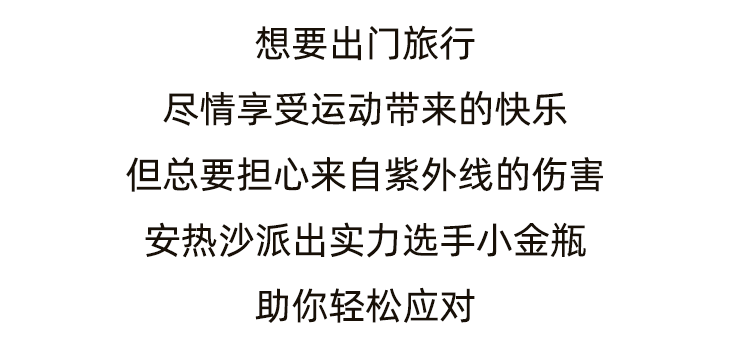 安热沙（Anessa）金灿倍护防晒乳12ml*3 防晒隔离 无惧阳光