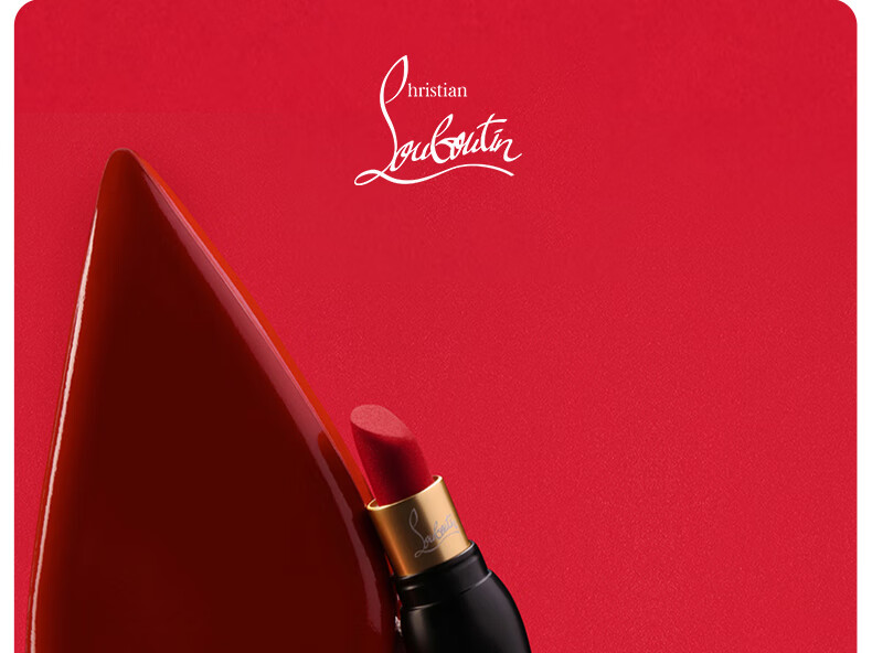 路铂廷（Christian Louboutin）CL女王权杖唇膏001M萝卜丁口红礼盒套装 520礼物情人节生日送女友