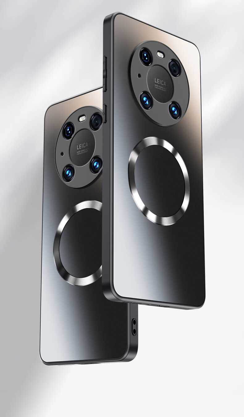 Чехол NEYAA AG Frosted для Huawei Mate40 Pro, защитный чехол, поддержка магнитной зарядки, ультратонкий матовый чехол с полной защитой от падений для мужчин и женщин, графитовый черный