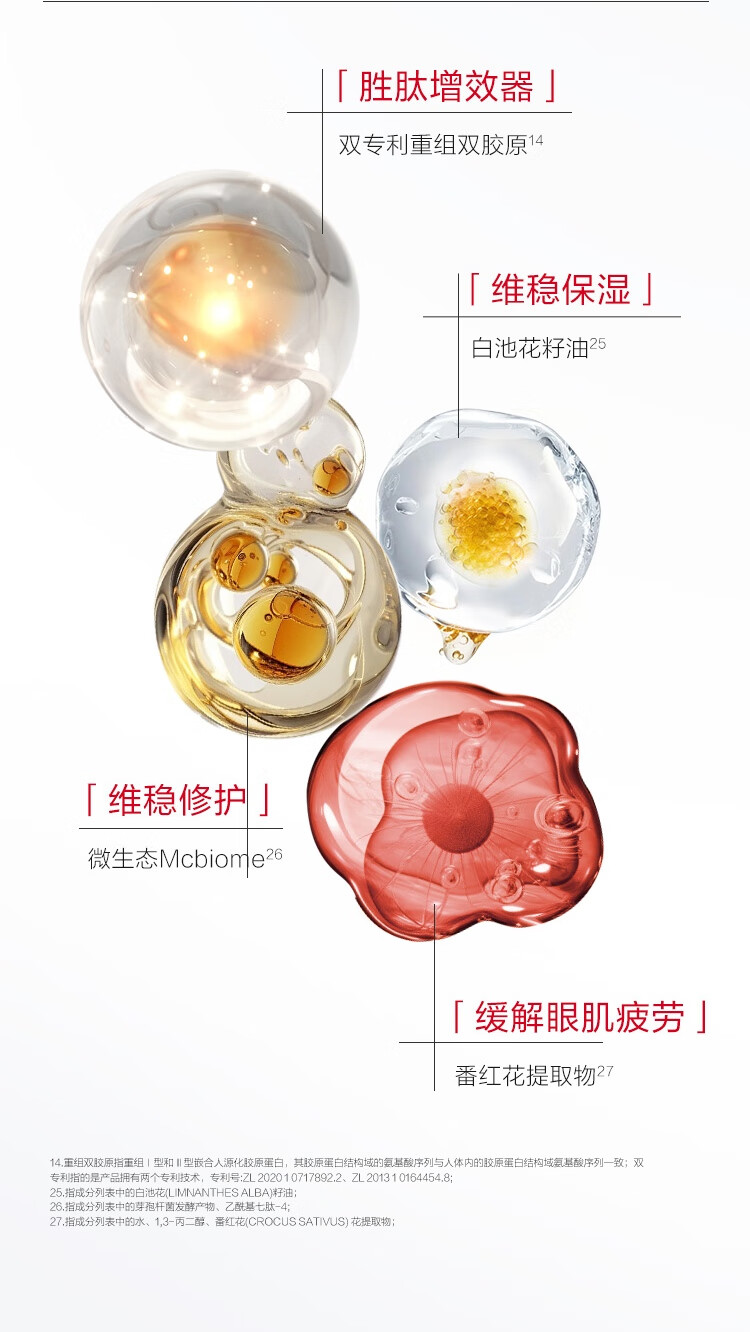 丸美眼霜 小红笔多重胜肽紧致淡纹眼霜30g熊猫IP款 改善黑眼圈眼袋