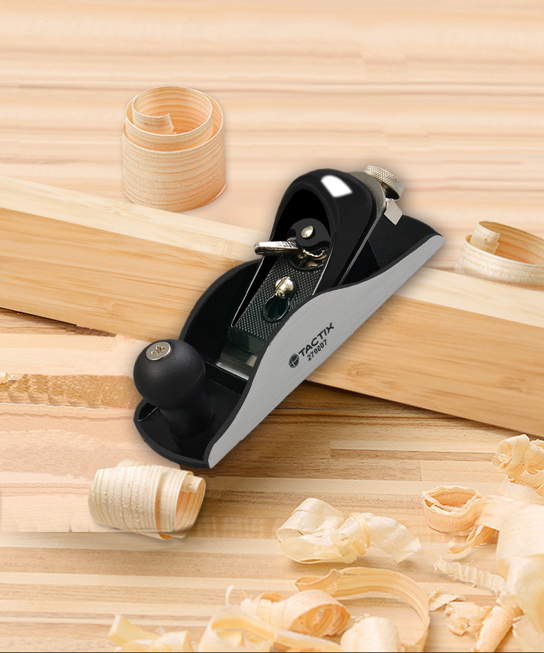 拓为 Tactix 270009 大号木工刨 铁刨木刨子木工刨子手工工具槽手工刨木工工具