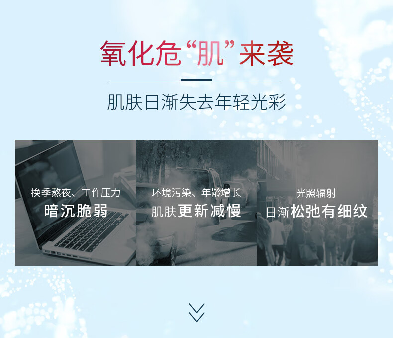 相宜本草 红景天莹透套装（洁面+精华水+精华乳+面霜）补水保湿
