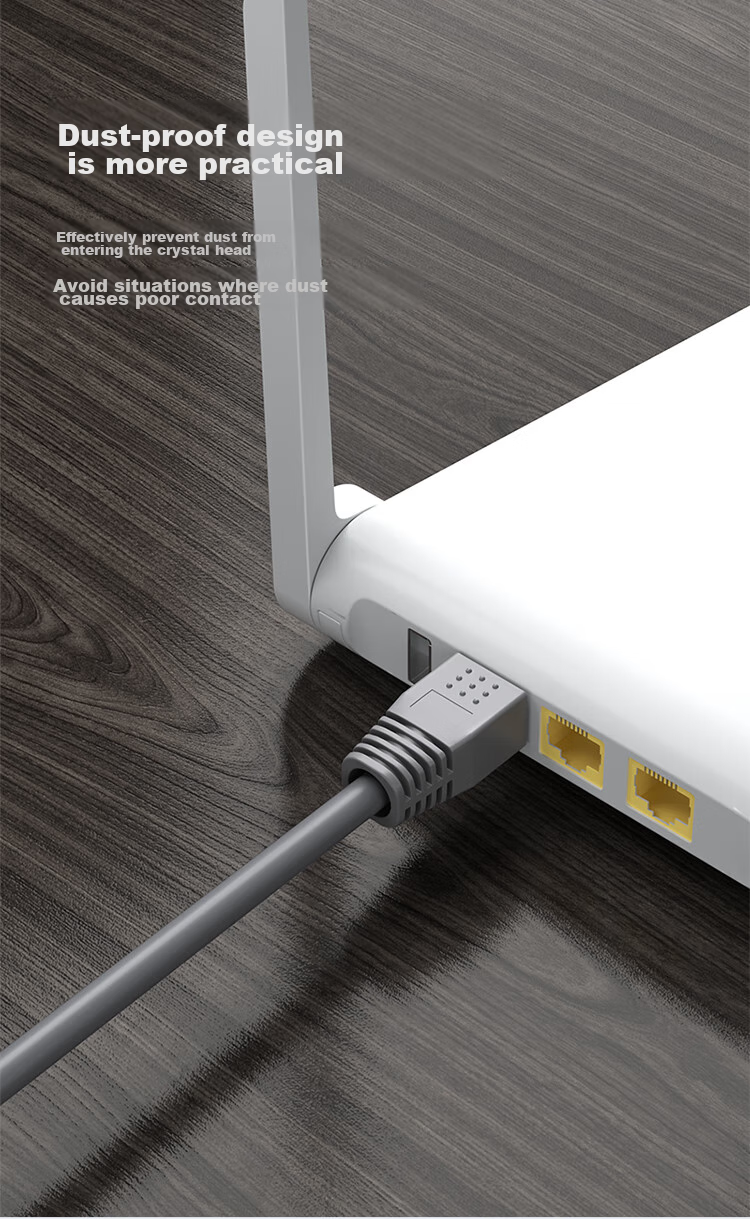 Защитные колпачки для сетевых разъемов RJ45 SAMZHE HT602, внутренний диаметр 6.5 мм, упаковка 50 шт., серый