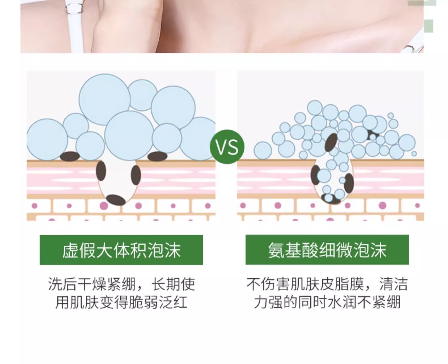 ORGINESE叶绿素氨基酸细嫩洁面泥可搭清洁控油收缩细腻收敛毛孔男洗面奶
