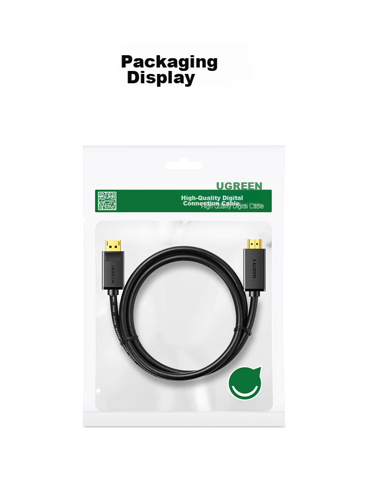 Кабель UGREEN DP to HDMI