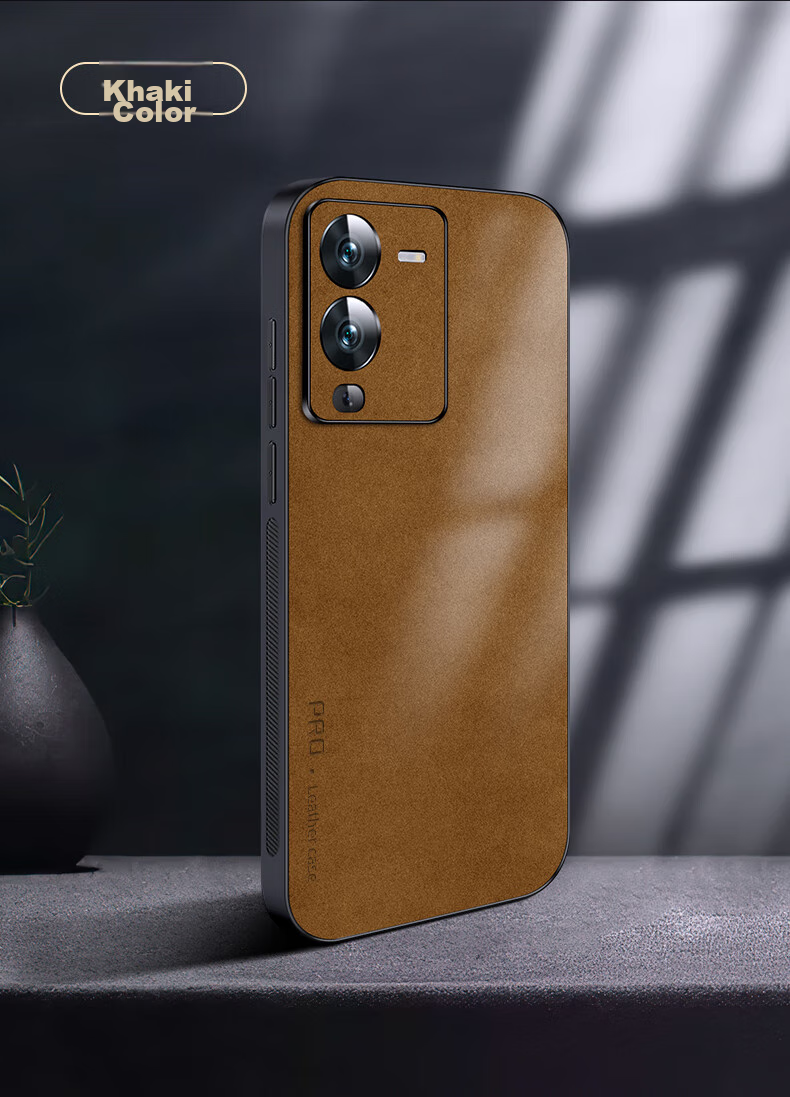 Чехол для телефона Shangsu для Vivo S15, противоударный, защита камеры, силиконовый, серый, деловой стиль