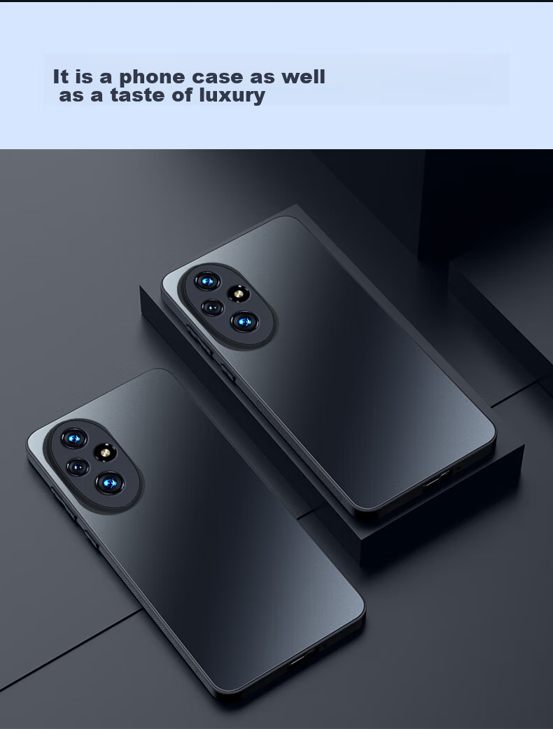 Чехол-накладка Mengxiangkejia AG Frosted для Honor 200 Pro, противоударный, силиконовый, черный