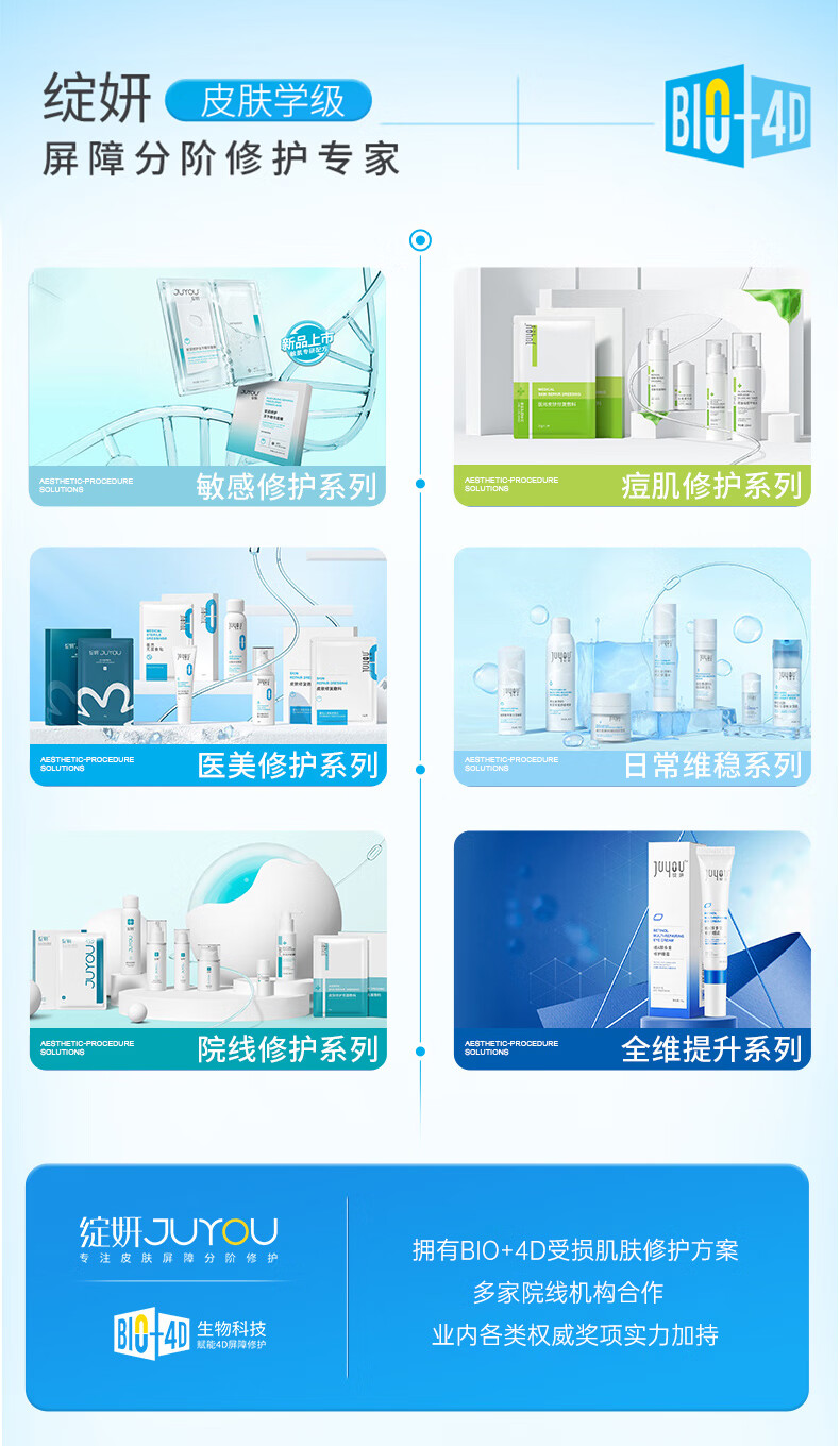 绽妍面膜三重胶原蛋白敏感肌修护修红睡眠补水保湿清洁面膜5片/盒