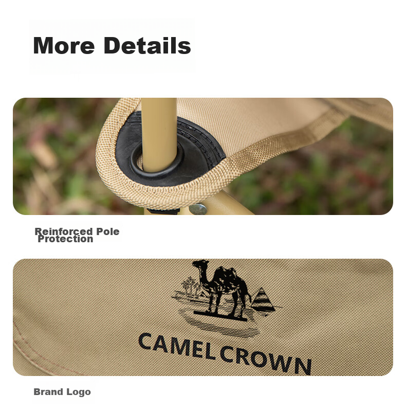 Складной туристический стул CAMEL, кресло для отдыха на луне, стул для рыбалки, 1J32265970E