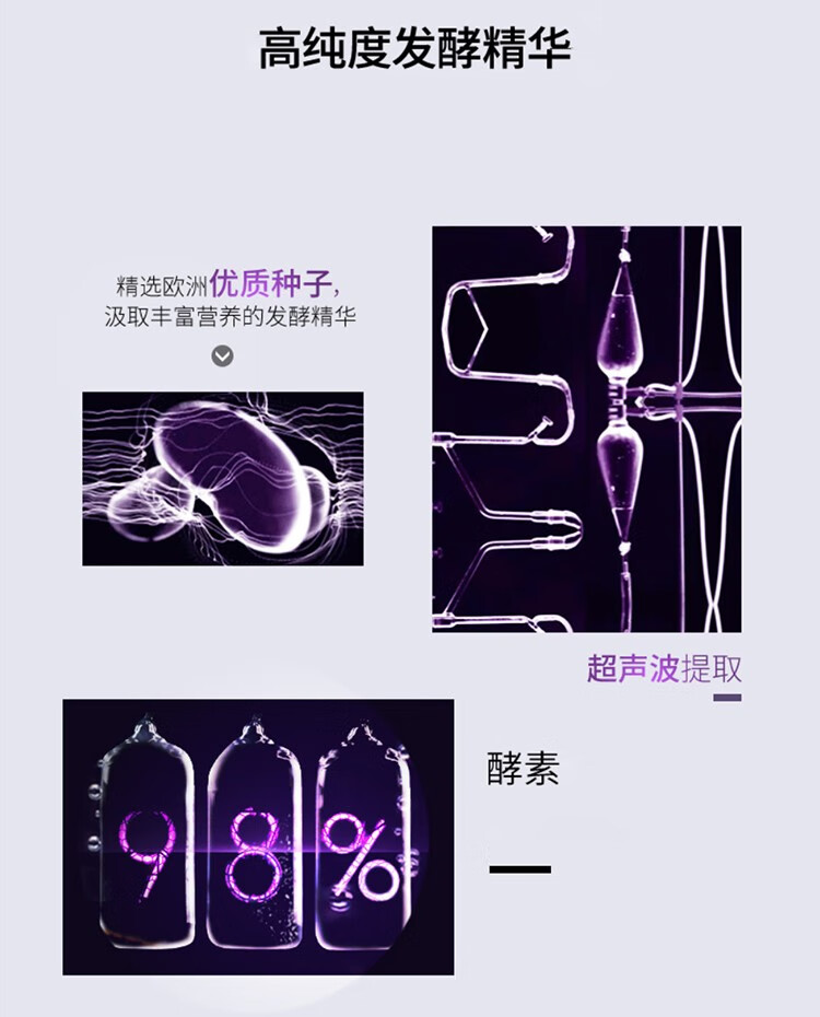 欧莱雅 L'OREAL小黑瓶黑精华青春密码酵素精华肌底液女士面部精华7.5ml*4