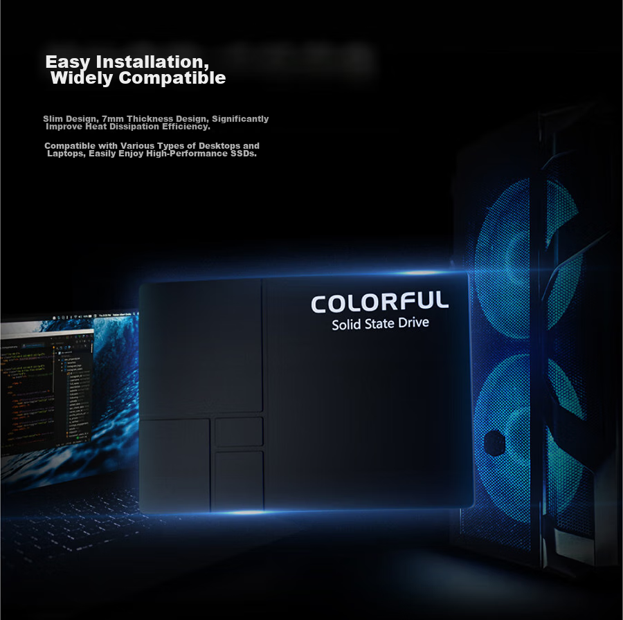 SSD накопитель Colorful 4TB SATA3.0 SL500 Series