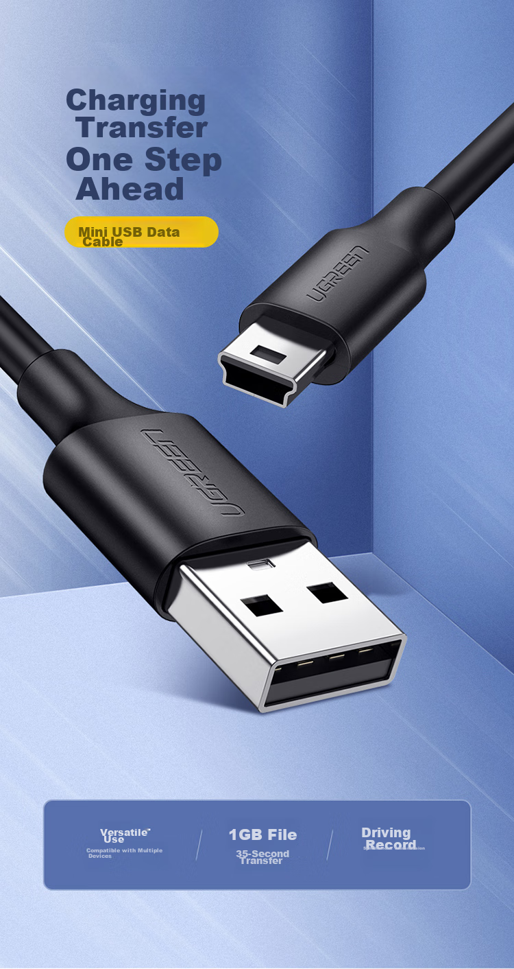 Кабель UGREEN USB 2.0 на Mini USB