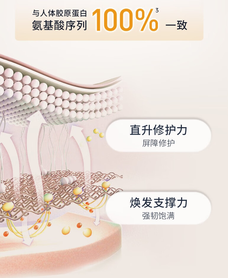 可丽金（COLLGENE）Human-like重组胶原蛋白健肤洁面乳100g/瓶/盒礼物 1支