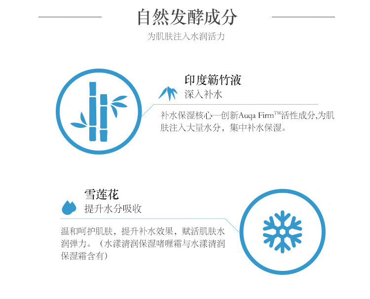苏秘37°（Su:m37°）呼吸水漾沁润礼盒3件套50ml（含水乳啫喱霜） 旅行体验装