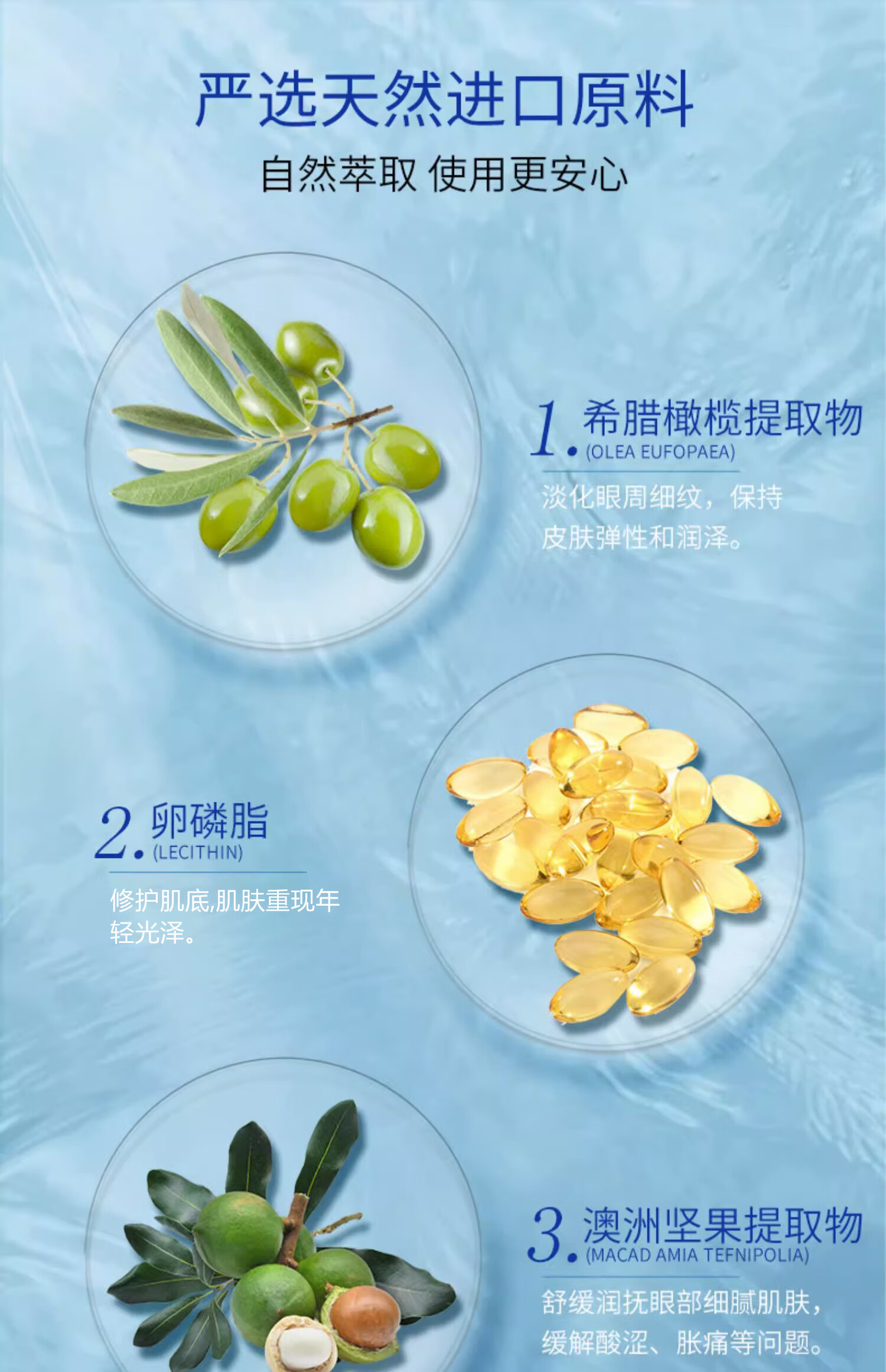 修正明眸眼霜淡化细纹提拉紧致抗皱去眼黑圈袋眼粒脂肪眼部精华30g/支