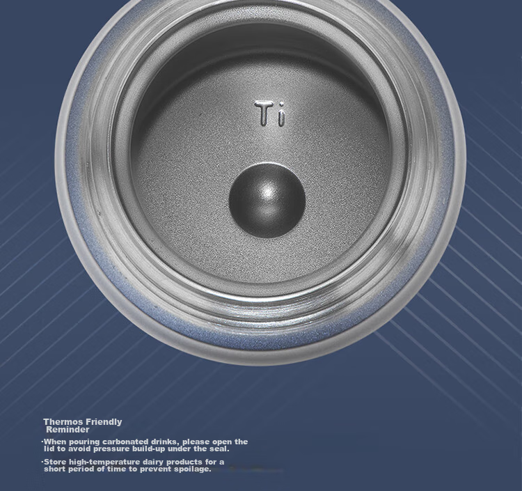 Термос THERMOS, титановая кружка, 500 мл, магнитный замок, для активного отдыха, подарок на день рождения, Новый год
