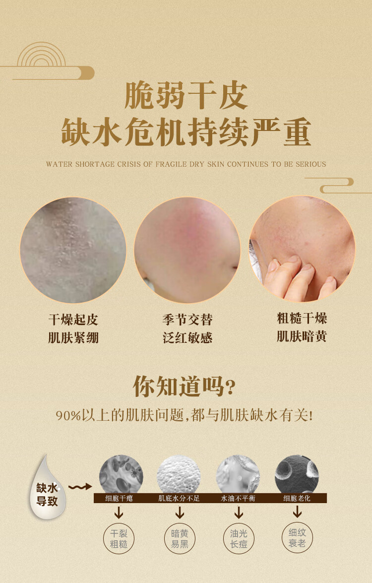诗雅婷黄芪霜面霜老牌子国货经典润肤养颜保湿补水改善暗沉乳液脸霜30g