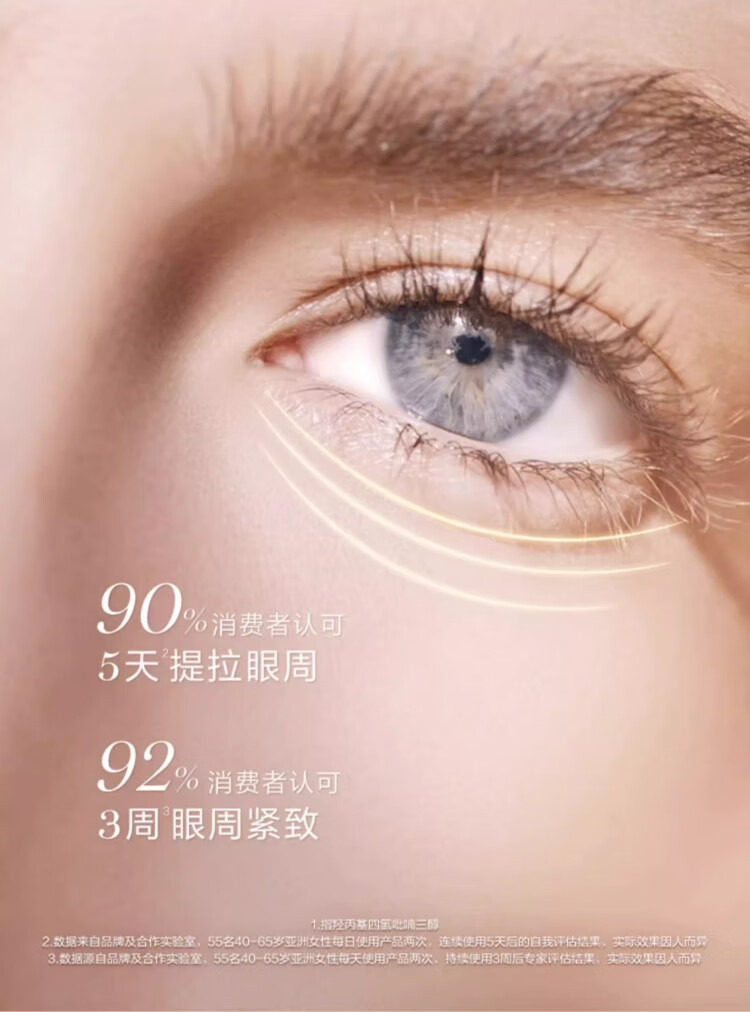 兰蔻（LANCOME）菁纯眼霜5ml 淡纹抗皱滋润紧致