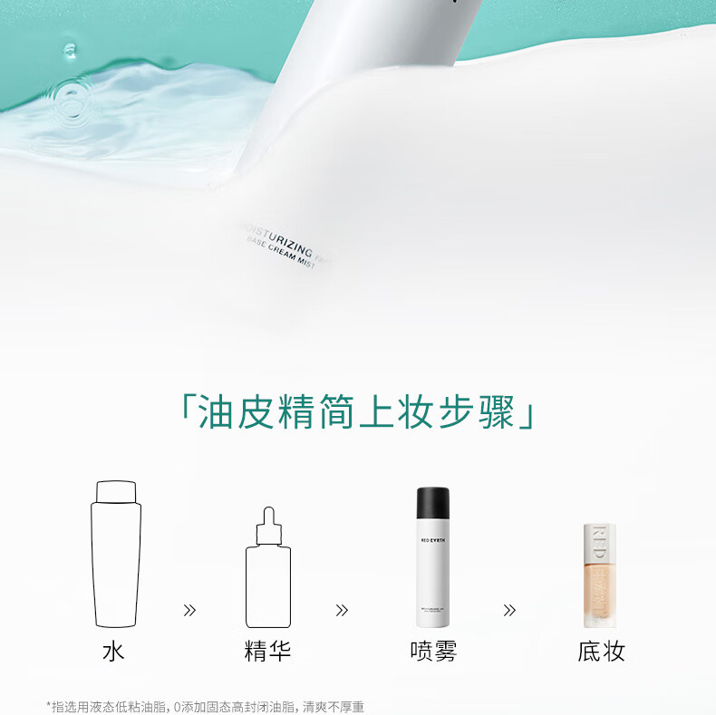 红地球（red earth）轻乳喷雾妆前打底补水保湿持妆控油不脱妆120ml