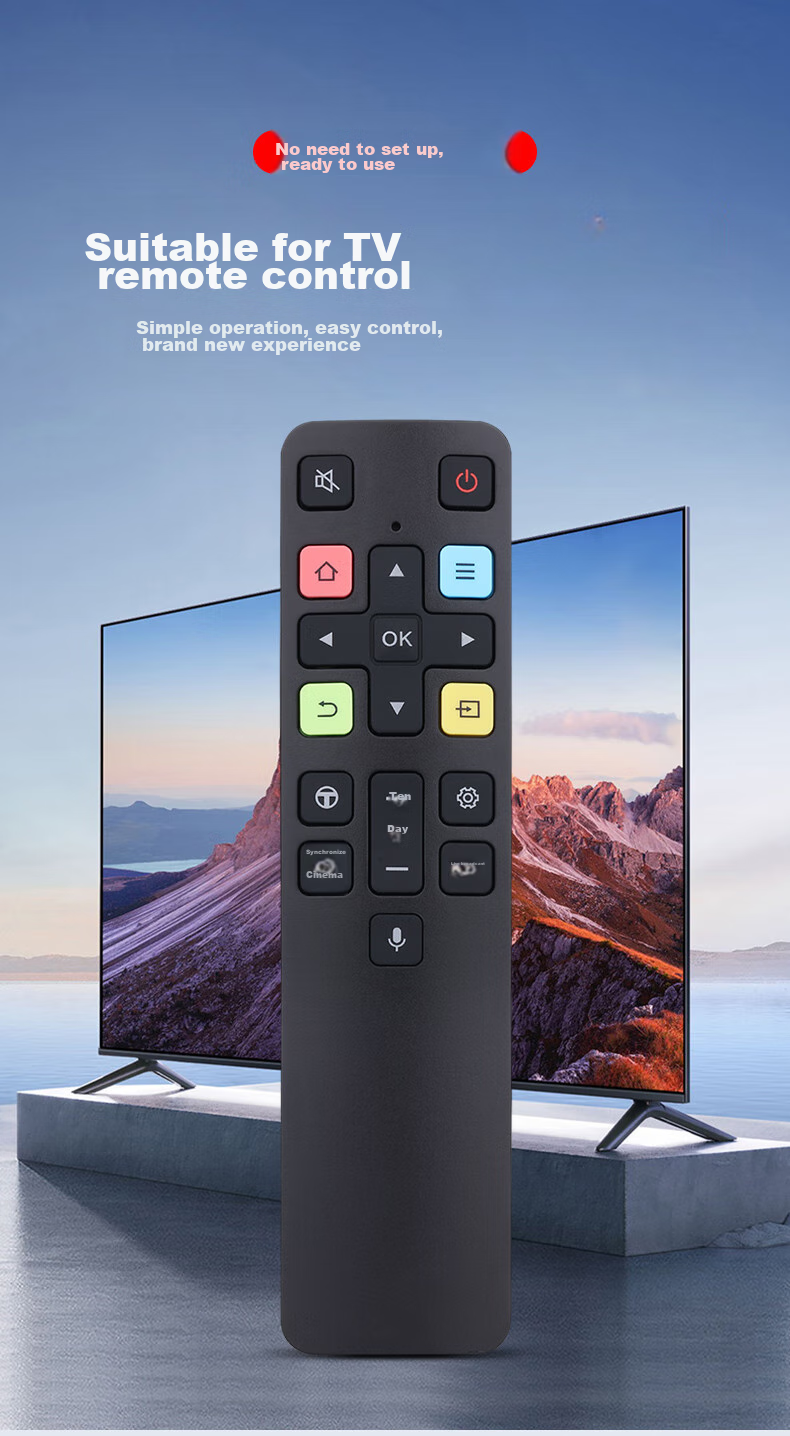 Пульт ДУ Qinxuan RC801C/D для телевизоров TCL, голосовое управление, Bluetooth