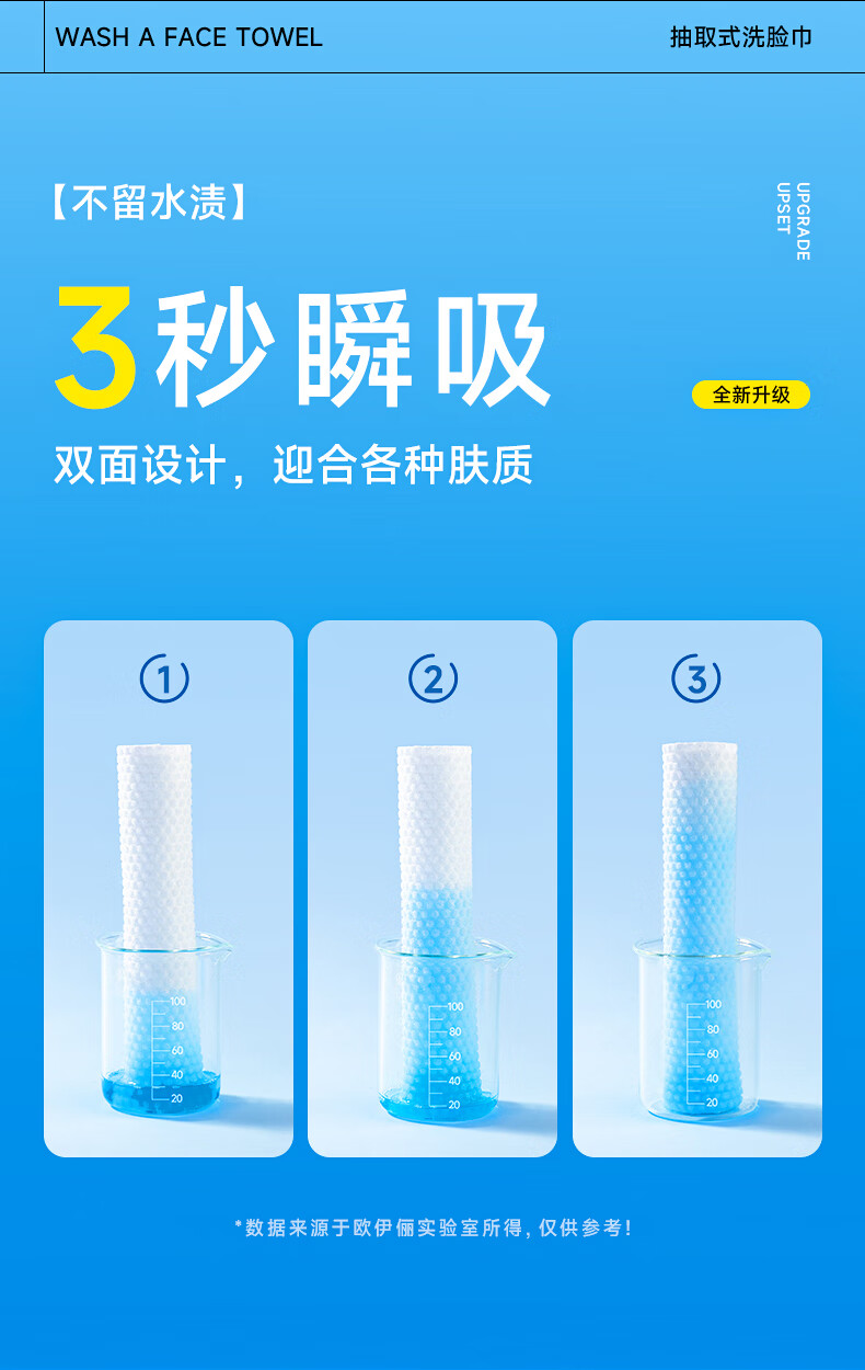 欧伊俪洗脸巾一次性珍珠纹加厚加大抽取式纯棉擦脸洗面洁面棉柔巾面巾纸 10包【珍珠纹100抽 加厚加大】