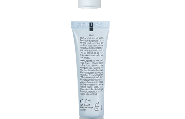 怡思丁（ISDIN）第三代水感防晒霜隔离12ml SPF50+ 高倍女男士防晒乳军训学生护肤