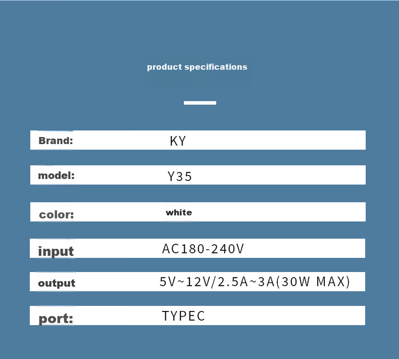 Зарядное устройство GaN 30W