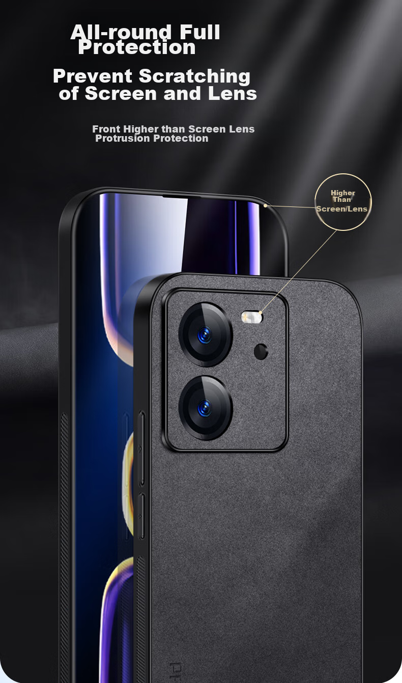 Чехол для Xiaomi Redmi K60 Ultra Shangsu, защита камеры, кожаный, черный