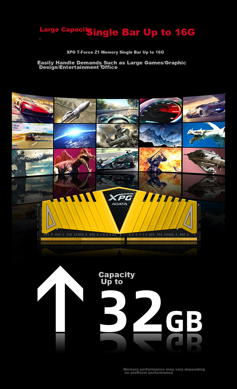 Комплект оперативной памяти ADATA XPG Weilong Z1 DDR4, 16 ГБ (2x8 ГБ), 3600 МГц