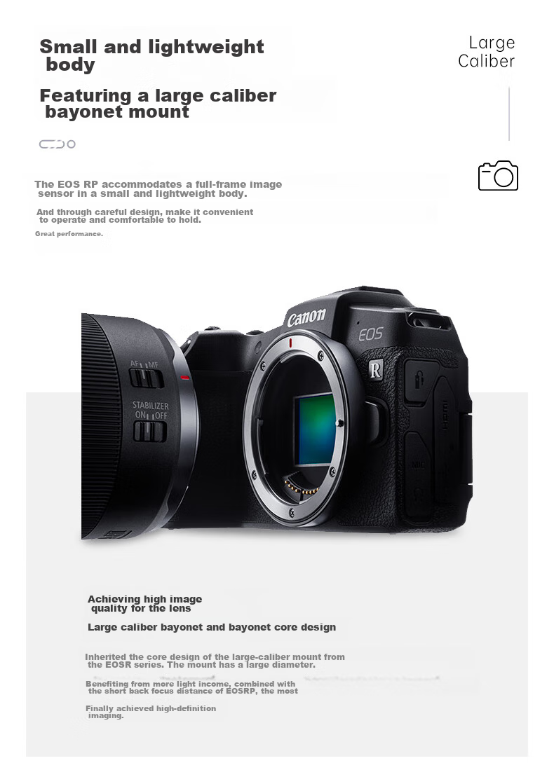Canon EOS RP Полнокадровая беззеркальная камера