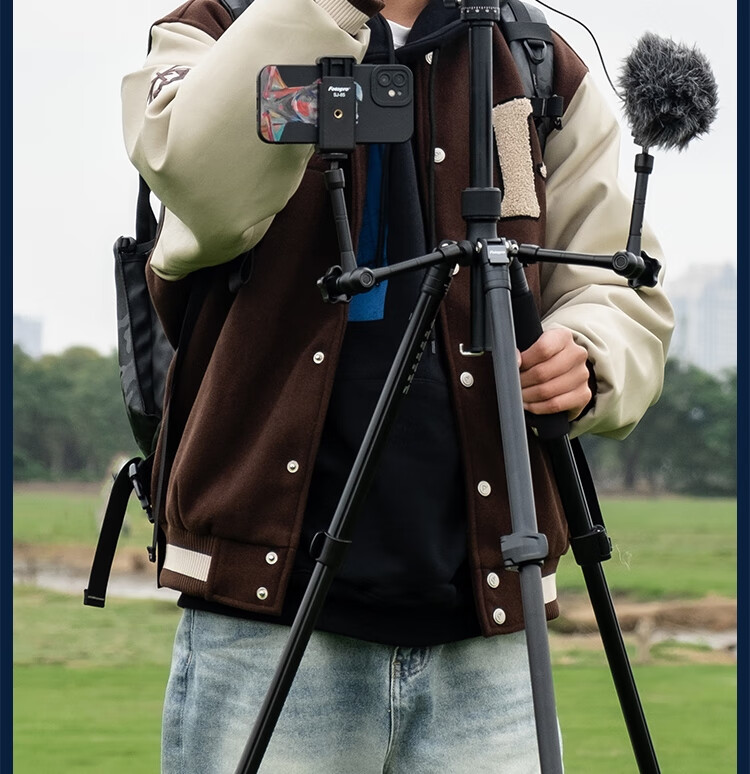 Штатив Fotopro S4 PRO+42QP с панорамной шаровой головкой для фотокамер Sony, Canon, Nikon