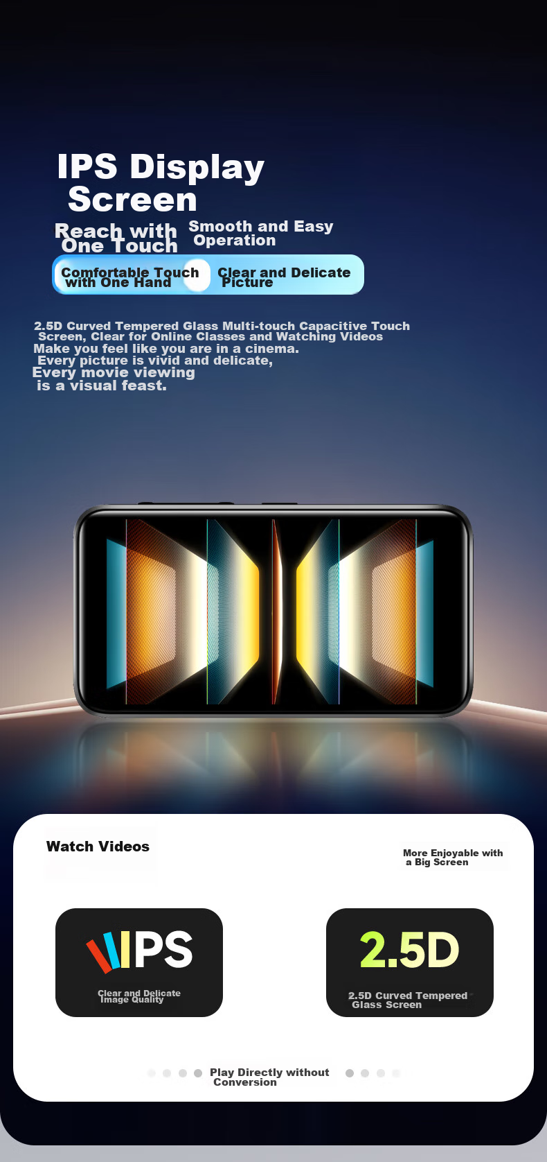 Портативный MP3-плеер Newsmy M8, 16 ГБ, WiFi, Bluetooth, 3.4 дюйма, видео, запись