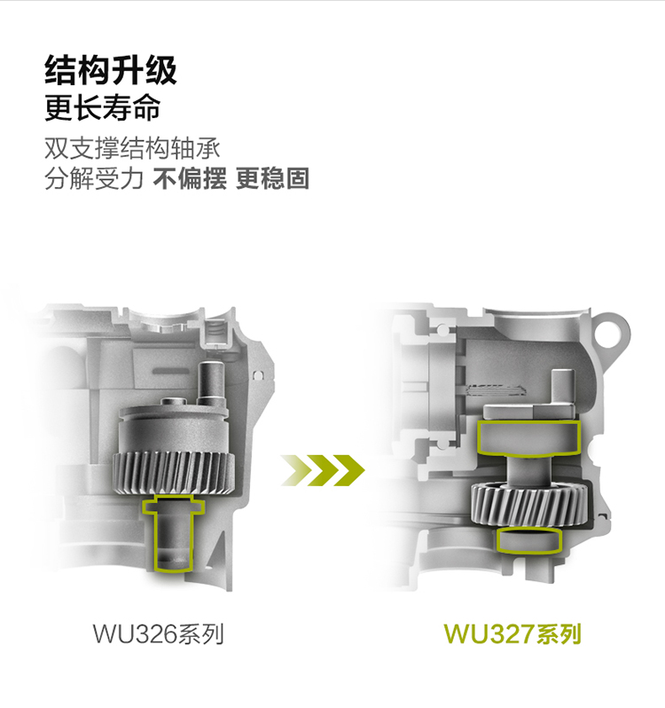 Ударная дрель WORX WU327D 1050 Вт, 26 мм, двойного назначения, с регулировкой скорости, патрон 4-х кулачковый