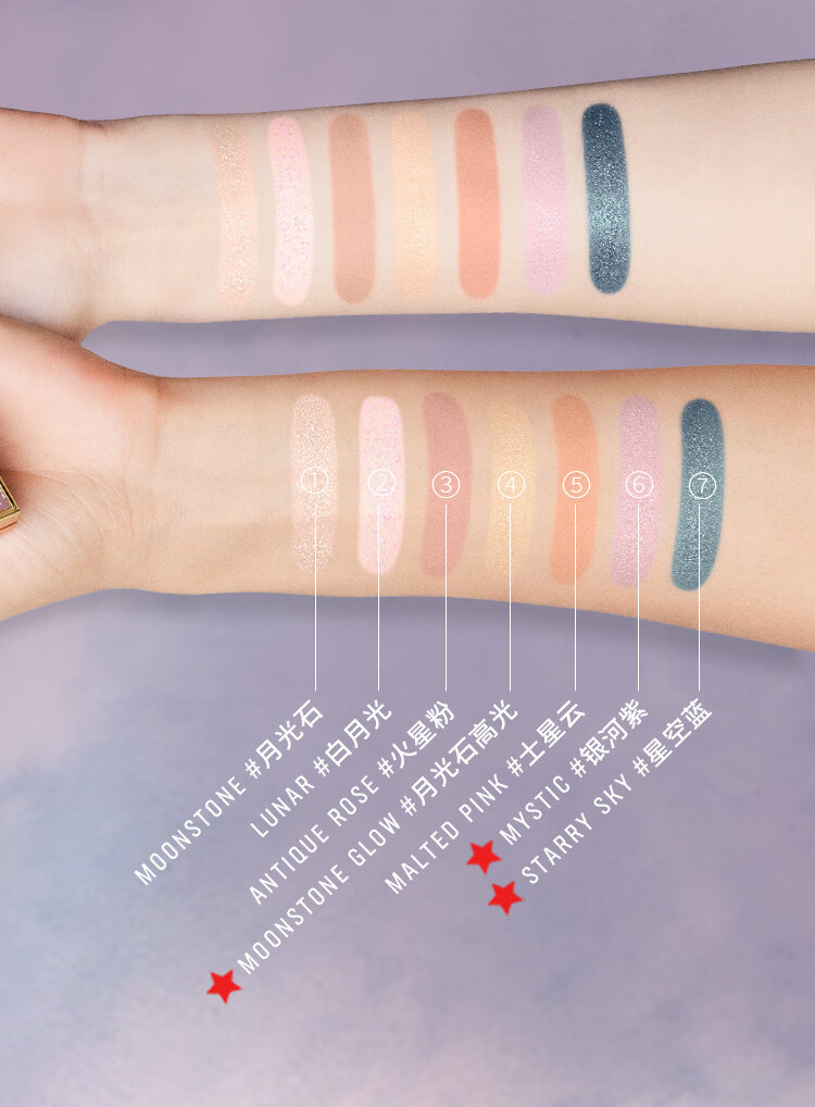 芭比波朗（Bobbi Brown）【周也同款】七夕月光限定月光石眼颊盘 14.6g 七夕礼物 送女友