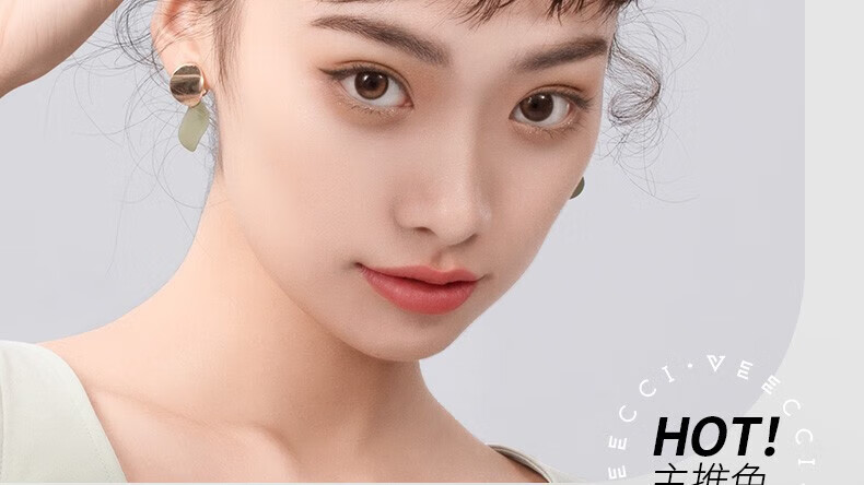 唯资（VEECCI）自动旋转双头菱形三角形眉笔防水防汗不晕染02#灰粽