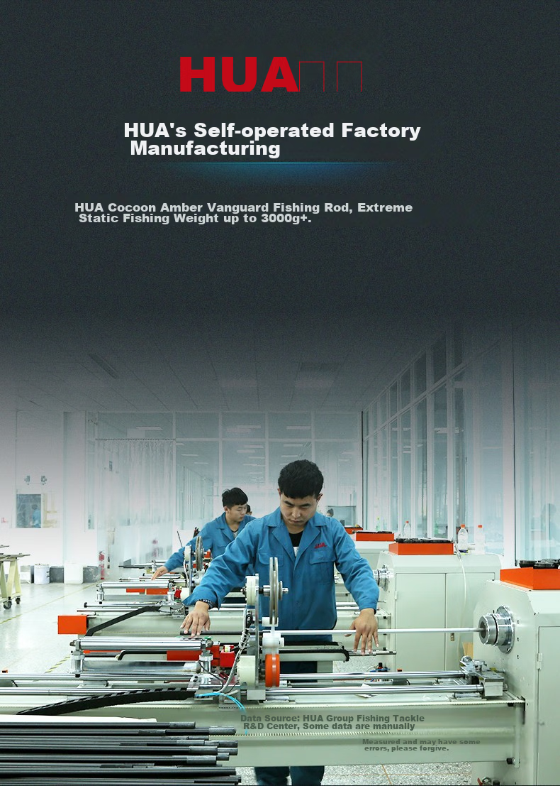 Удочка Huashi (HUA) Cai Po Pioneer, 28-tune, карбоновое волокно, легкая и прочная, для ловли карпа и карася, 7.2 метра