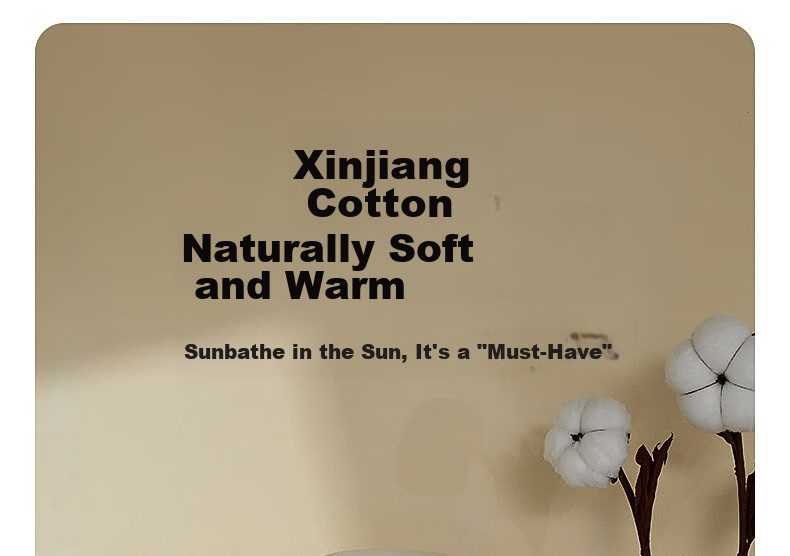 Пуховое одеяло Shui Xing Jia Fang Xinjiang Cotton, 100% хлопок, зимнее, размер "Double", примерно 6.2 Цзинь