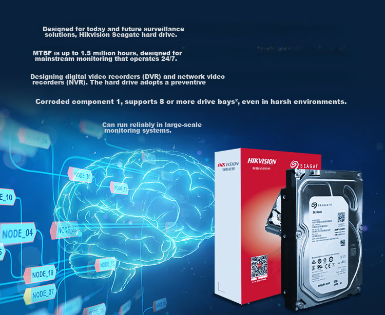 Жесткий диск HIKVISION Seagate 6TB для систем видеонаблюдения