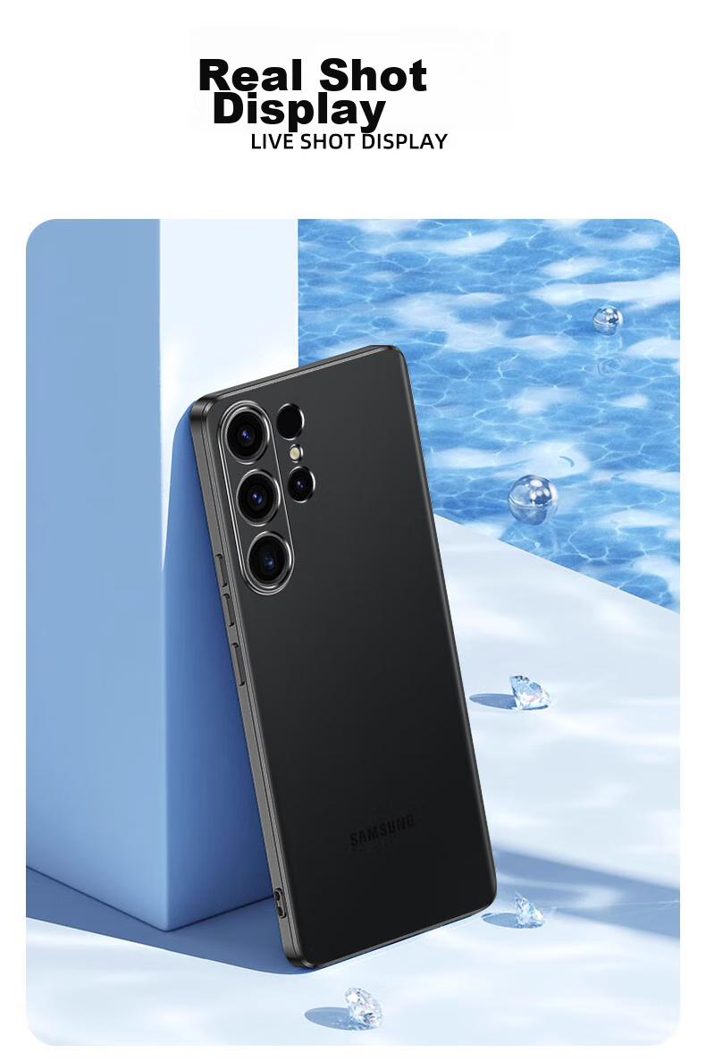 Чехол NEYAA для Samsung S23 Ultra, прозрачный, ультратонкий, противоударный, с защитой от падений